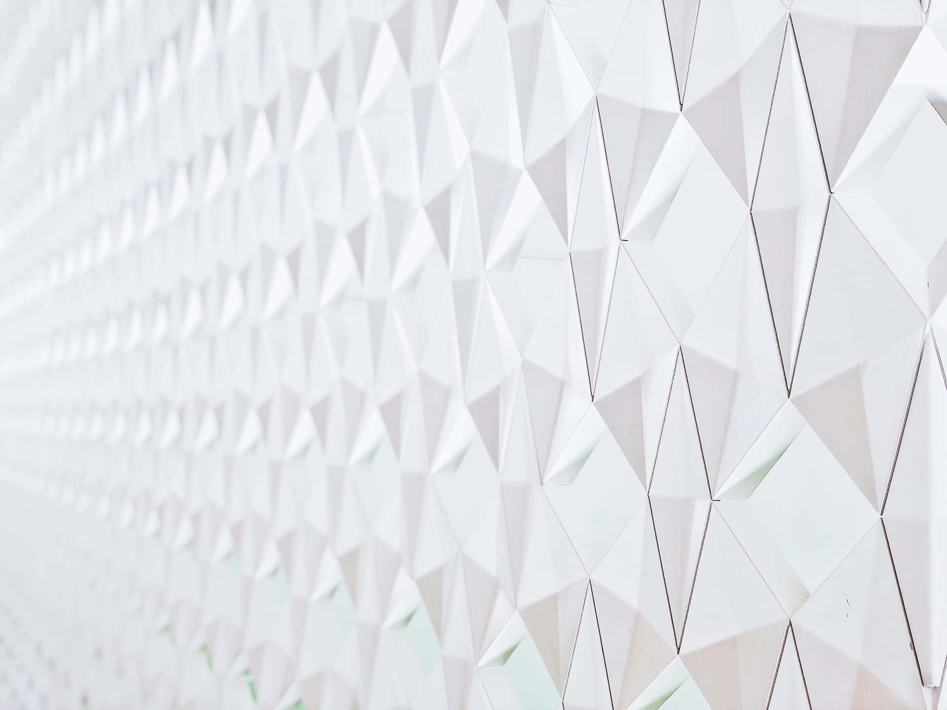 White Wall Background With Diamond Shapes