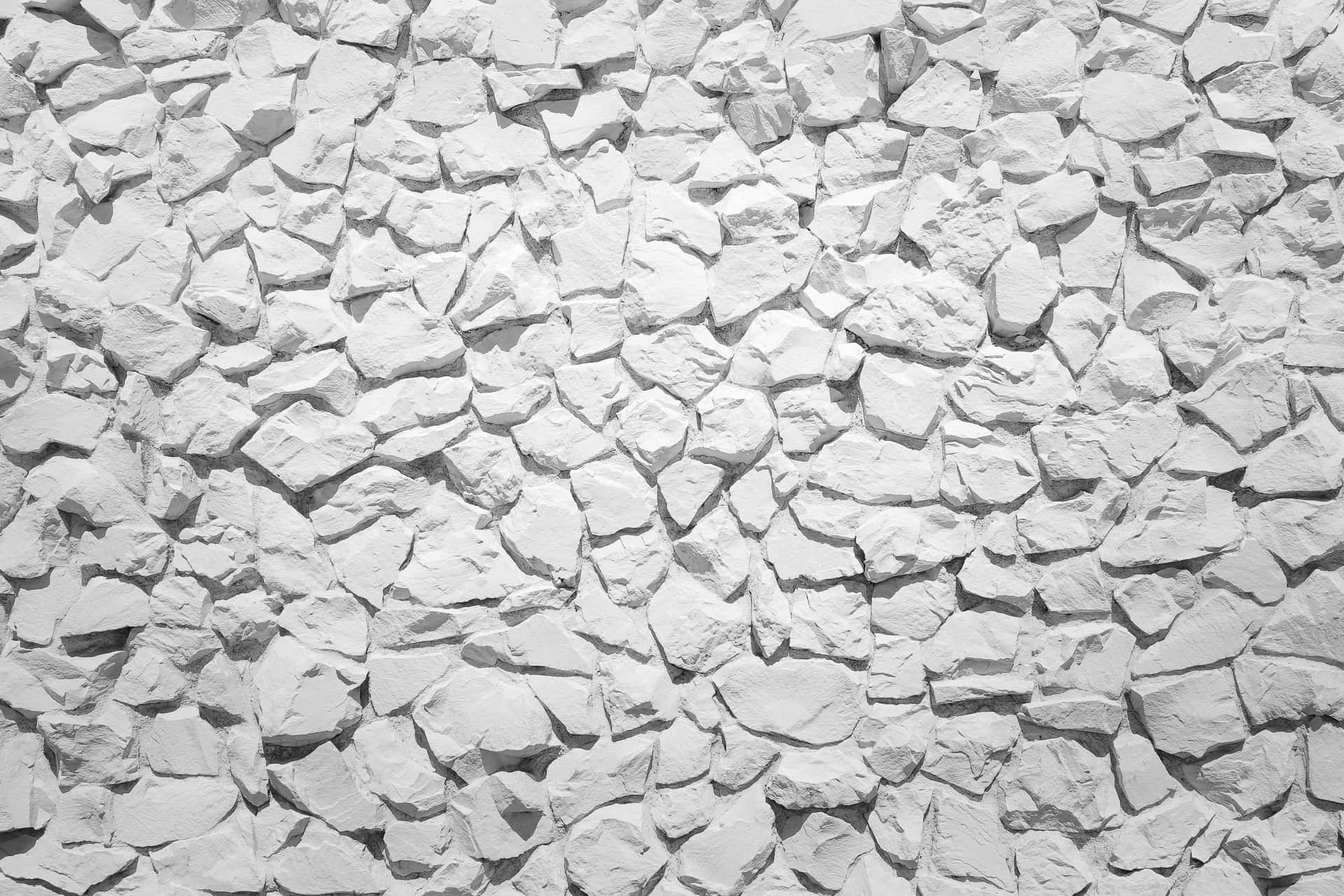 White Wall Background Rough Gravel Textures