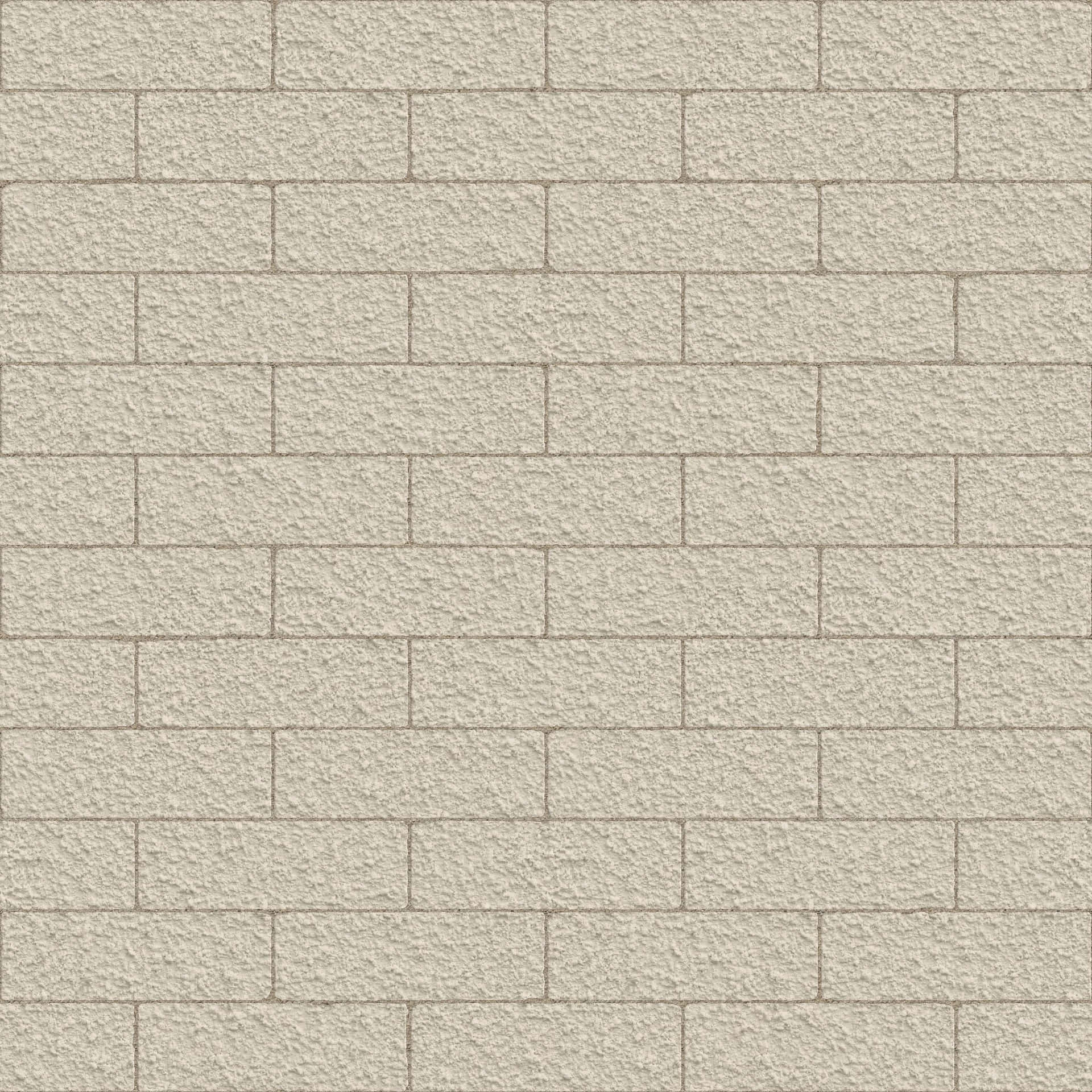 Creamy White Brick Wall Picture