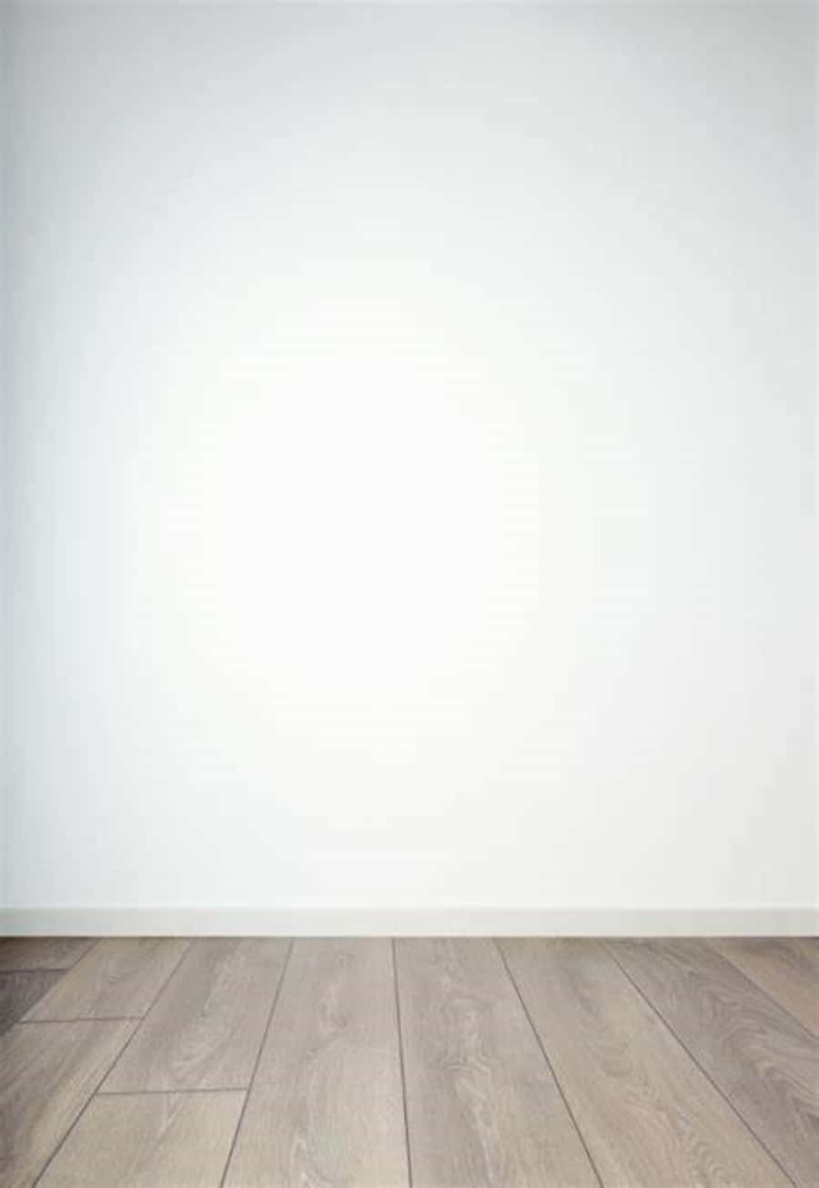 White Wall With Wooden Floors Picture
