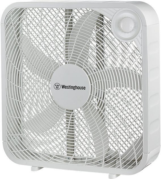 White Westinghouse Box Fan PNG