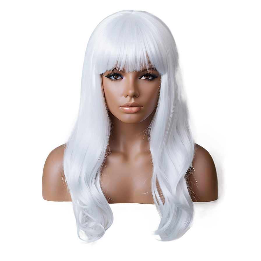 White Wig Png 72 PNG