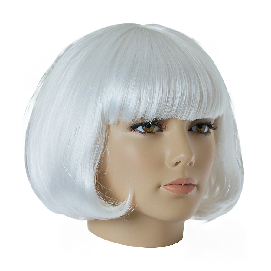 White Wig Png Opv80 PNG