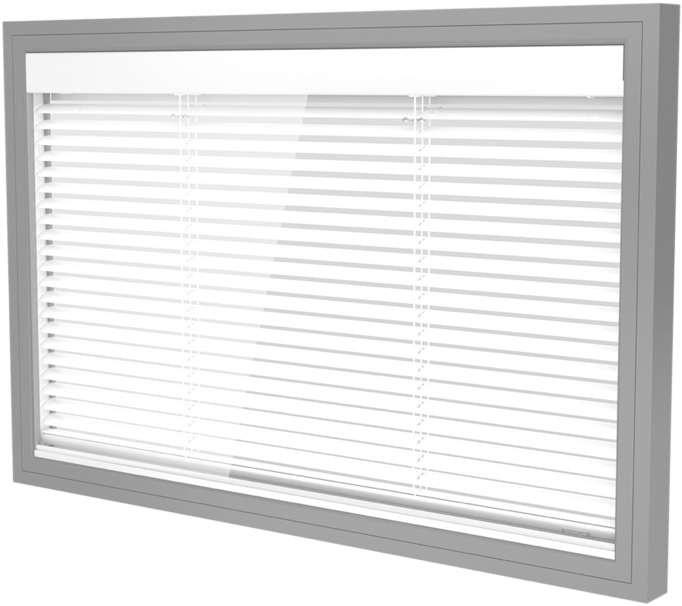 White Window Blinds PNG