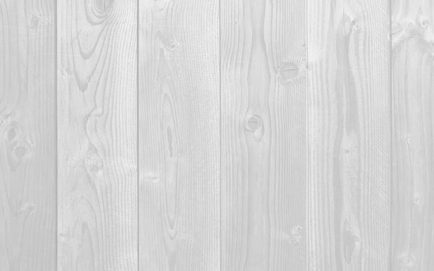 Lysegrå planker hvid træ baggrund