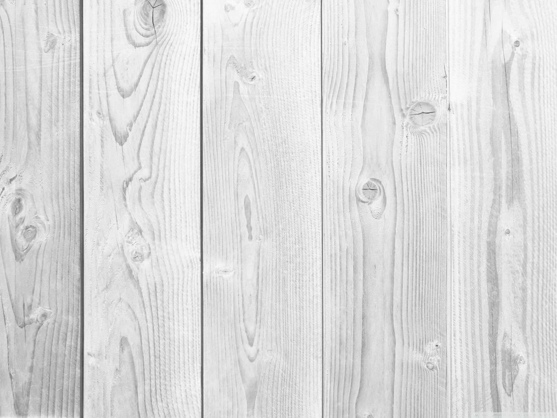 Gray Style White Wood Background