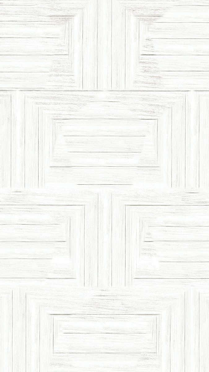 White Wood Herringbone Pattern Wallpaper
