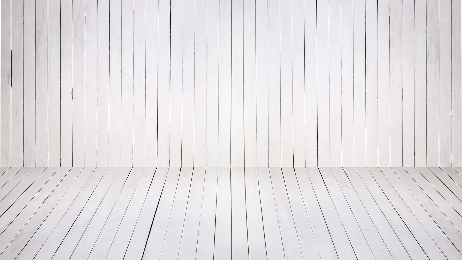 White Wooden Planks Background Wallpaper