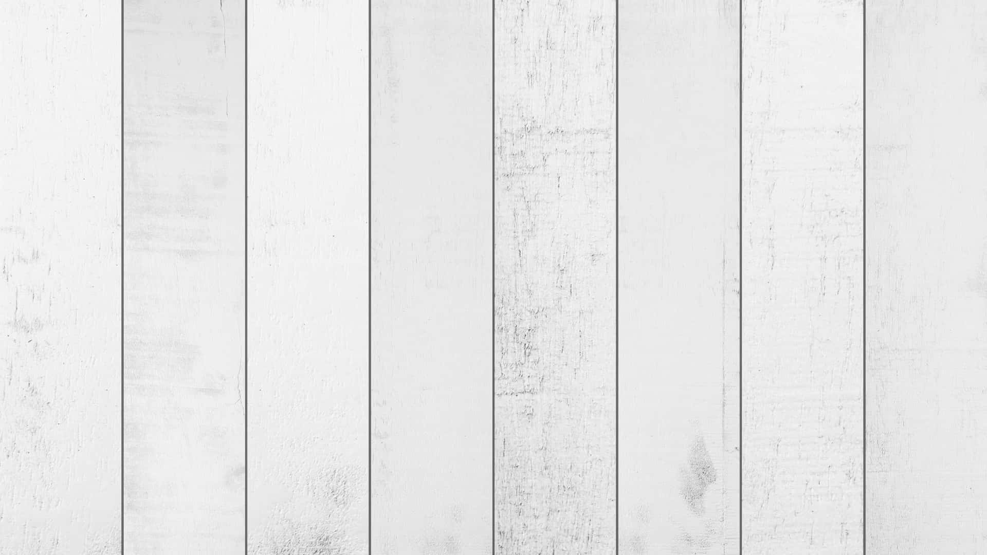 White Wooden Planks Texture Wallpaper