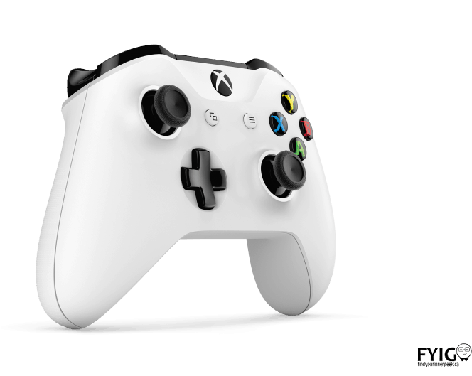 White Xbox One Controller Image SVG