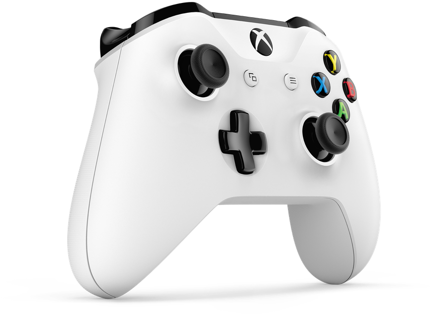 White Xbox Wireless Controller PNG