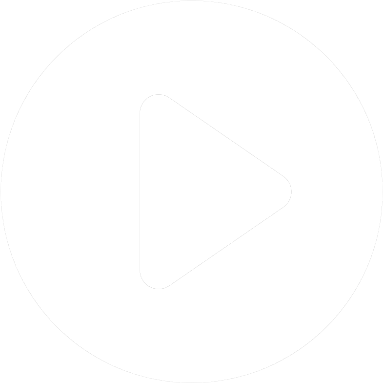 White You Tube Play Button Icon PNG