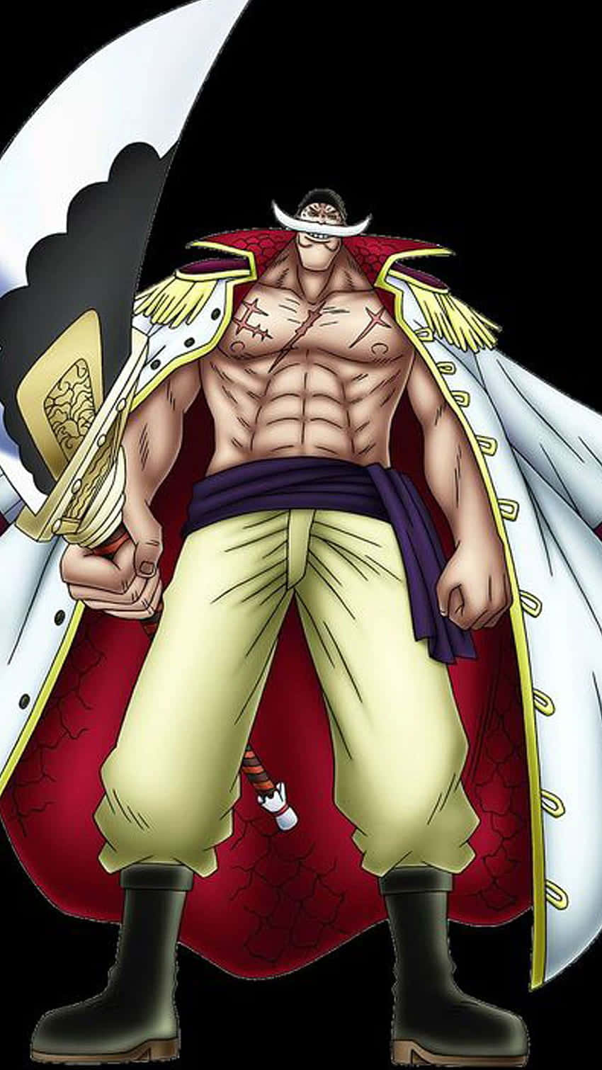 Whitebeard, Strongest and Most Feared Pirate of the Sea" Wallpaper