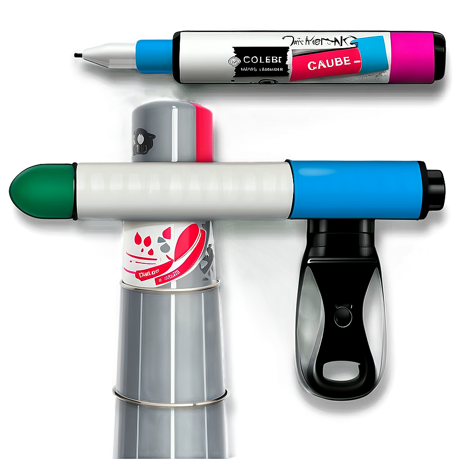 Whiteboard Markers Set Png 41 PNG