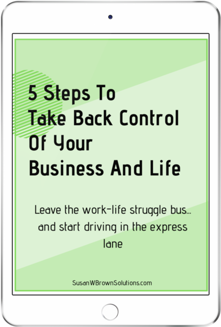 Whitei Pad Business Life Control Ebook Cover PNG