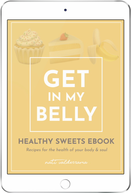Whitei Pad Displaying Healthy Sweets Ebook PNG
