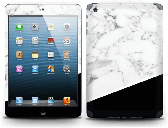 Whitei Pad Frontand Back PNG