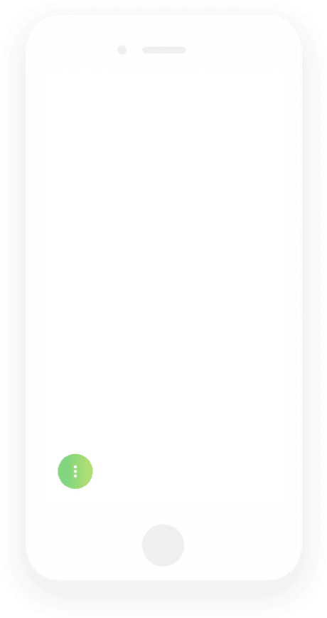 Whitei Phone Mockup Blank Screen PNG