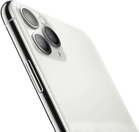 Whitei Phone Triple Camera Design PNG