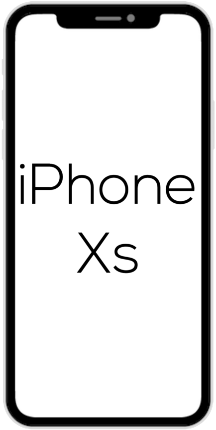 Whitei Phone X S Display PNG