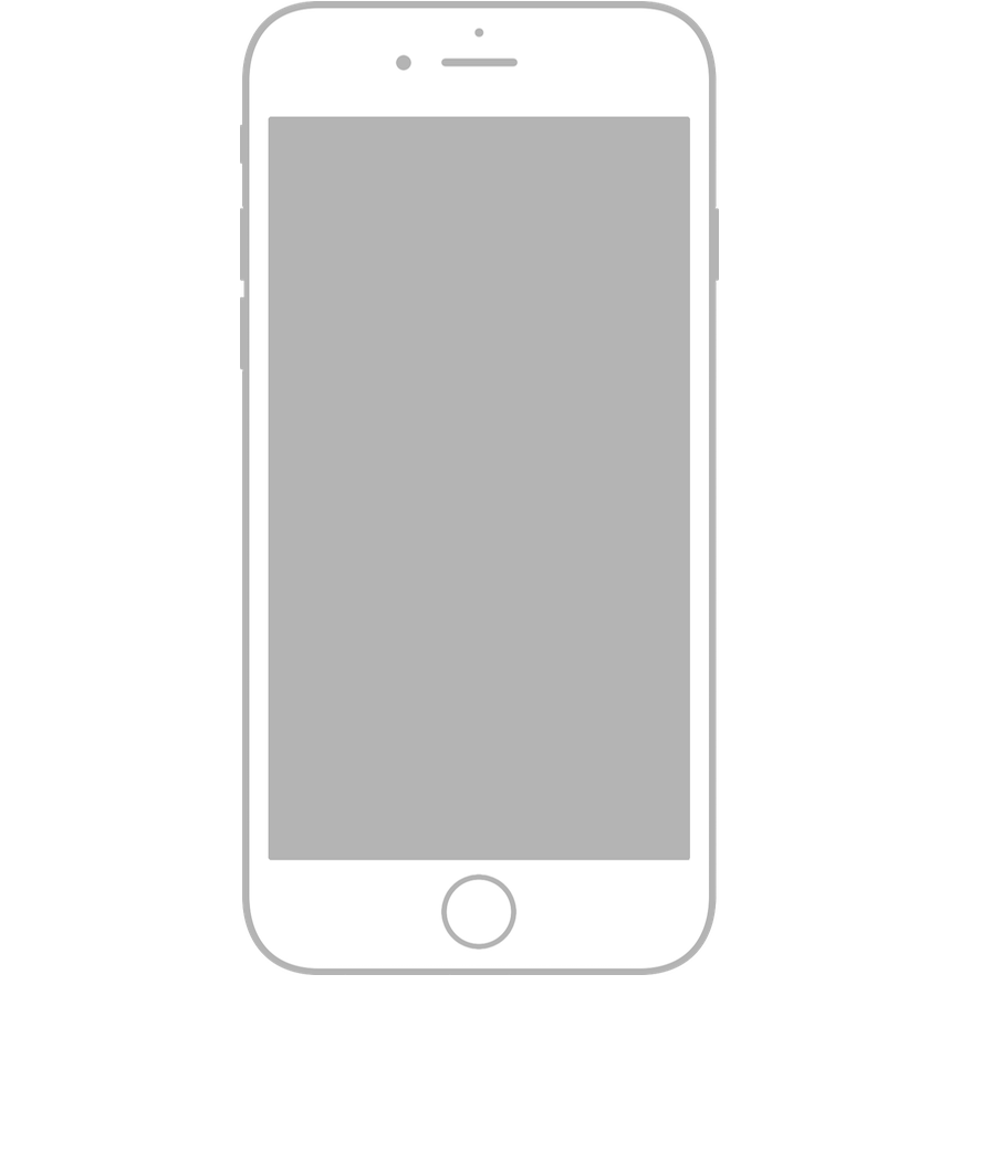 Whitei Phone6s Vector Illustration PNG
