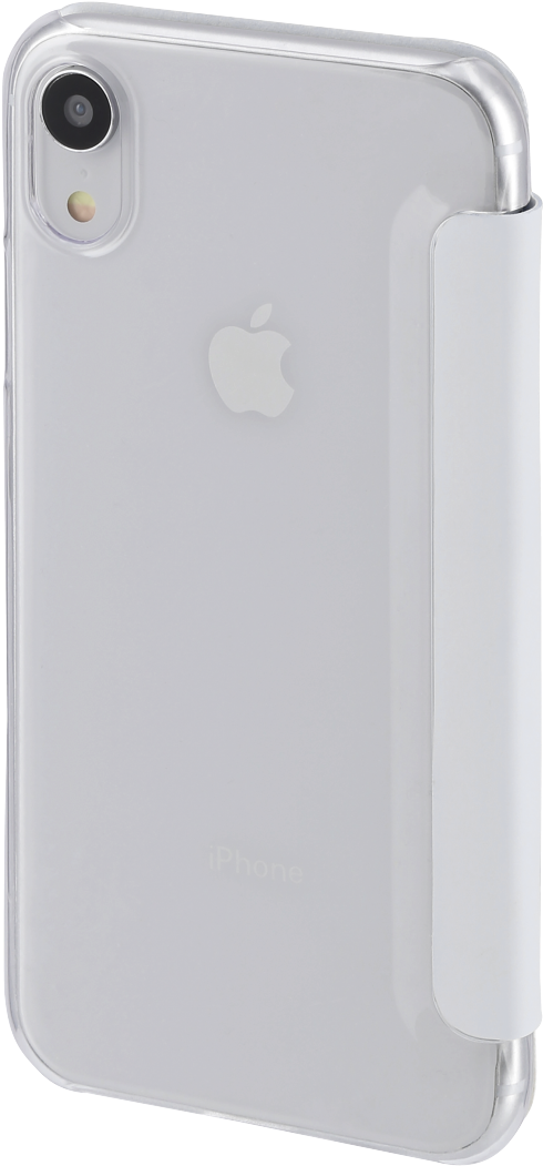 Whitei Phonewith Clear Case PNG