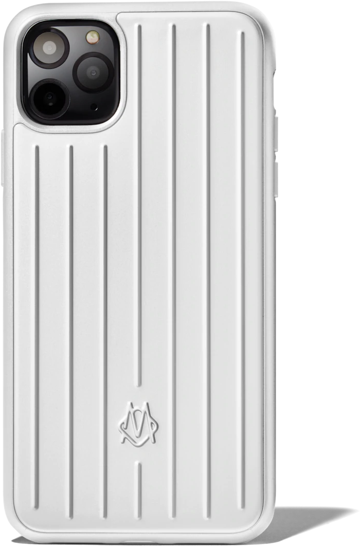 Whitei Phonewith Protective Case PNG