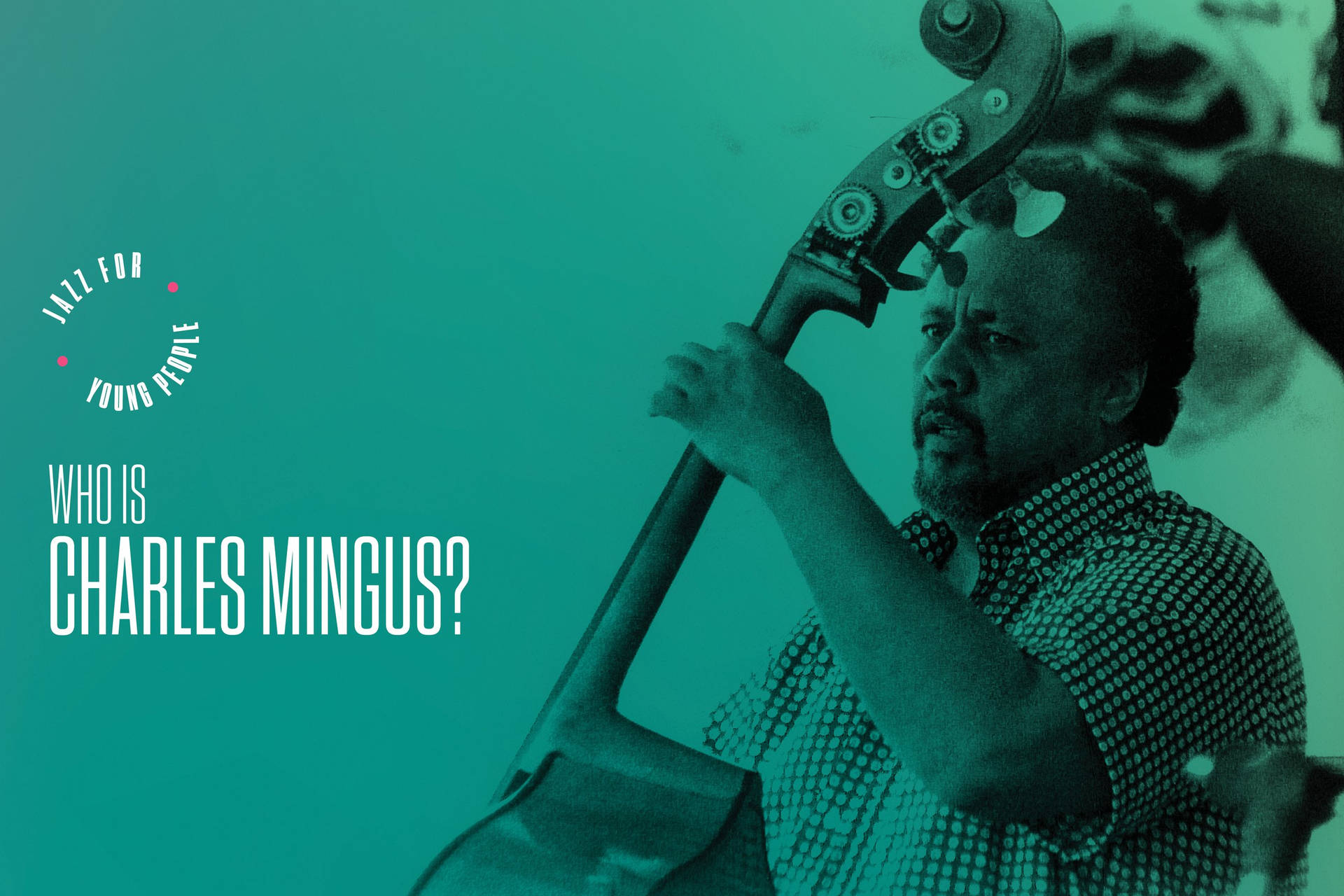 Legendary Jazz Musician Charles Mingus Wallpaper
