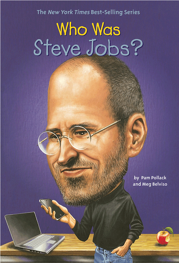 Who Was Steve Jobs Book Cover PNG