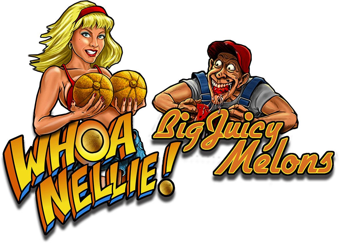 Whoa Nellie Big Juicy Melons Artwork PNG