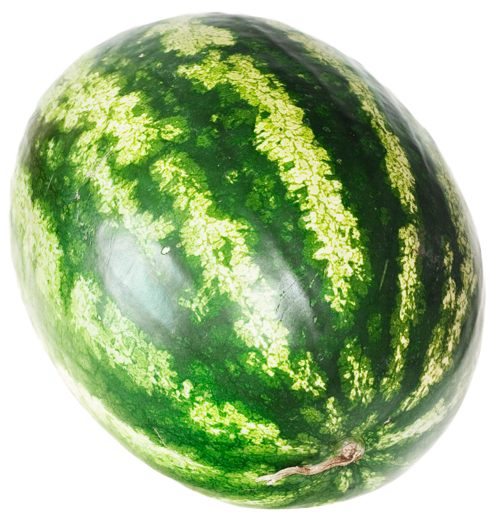 Whole Watermelon Top View.jpg PNG