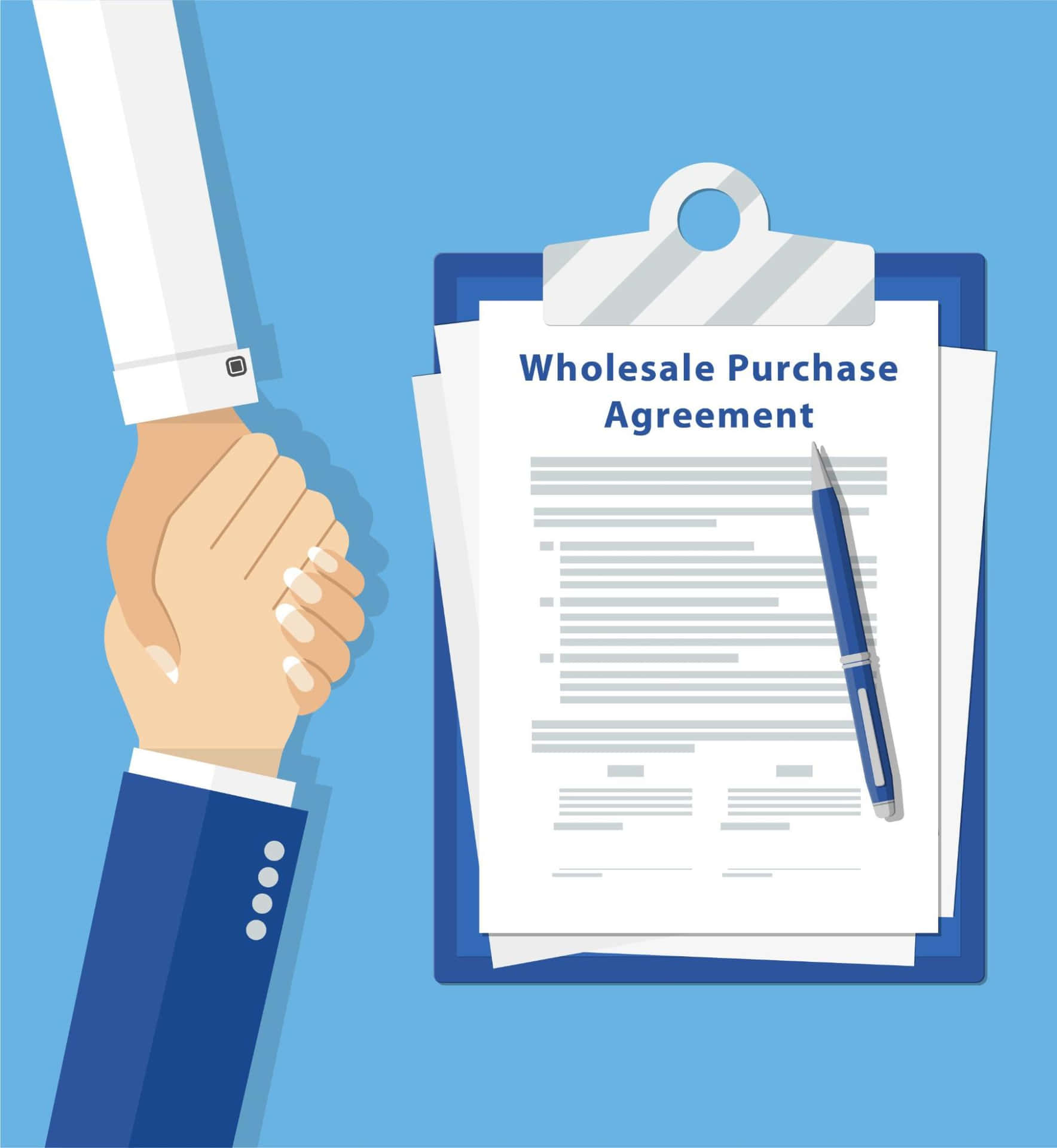 Wholesale Purchase Agreement Wallpaper