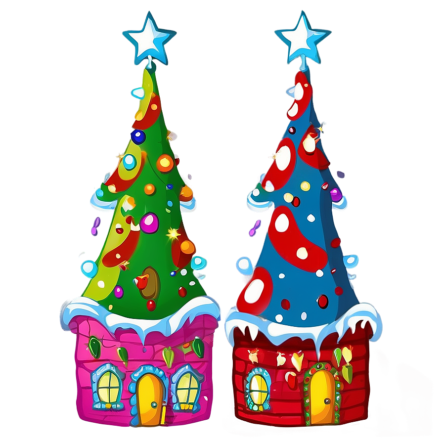 Whoville Festive Background Png 73 PNG