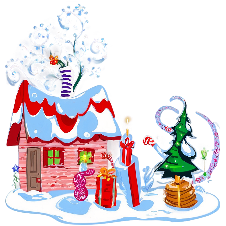 Whoville Holiday Greetings Png 06202024 PNG