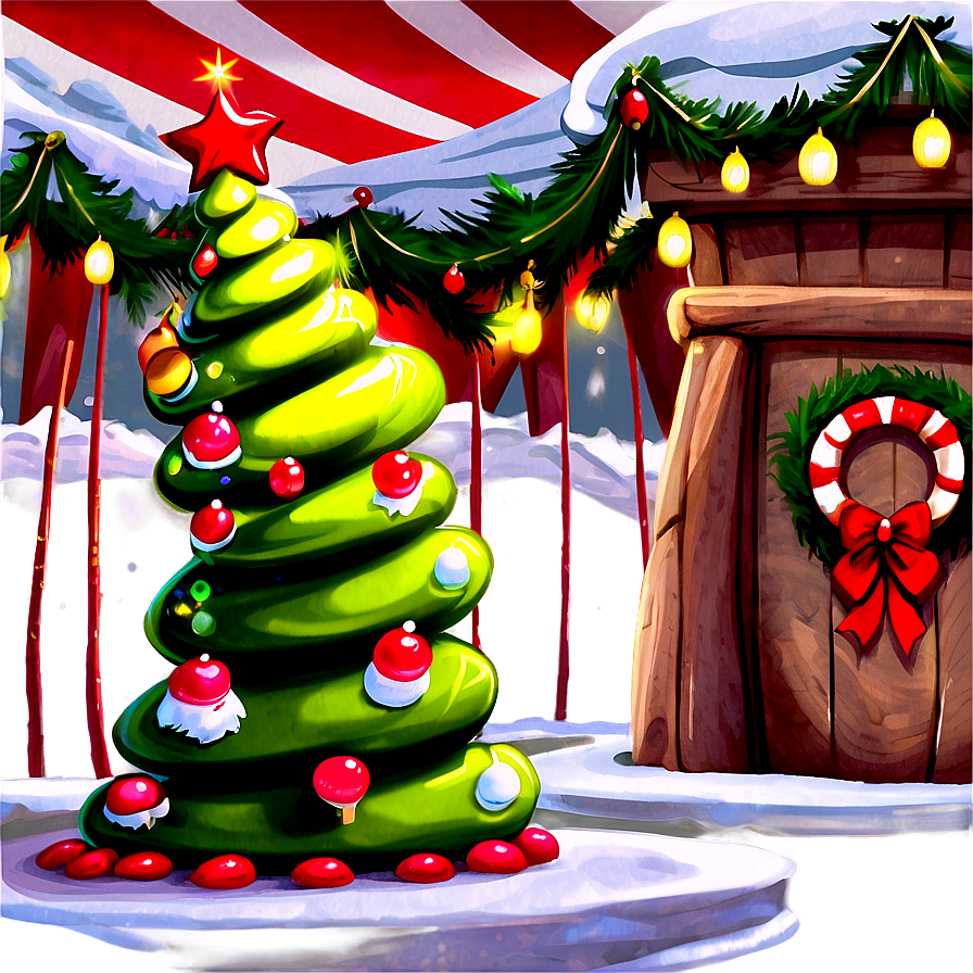 Whoville Holiday Market Png Tvv78 PNG