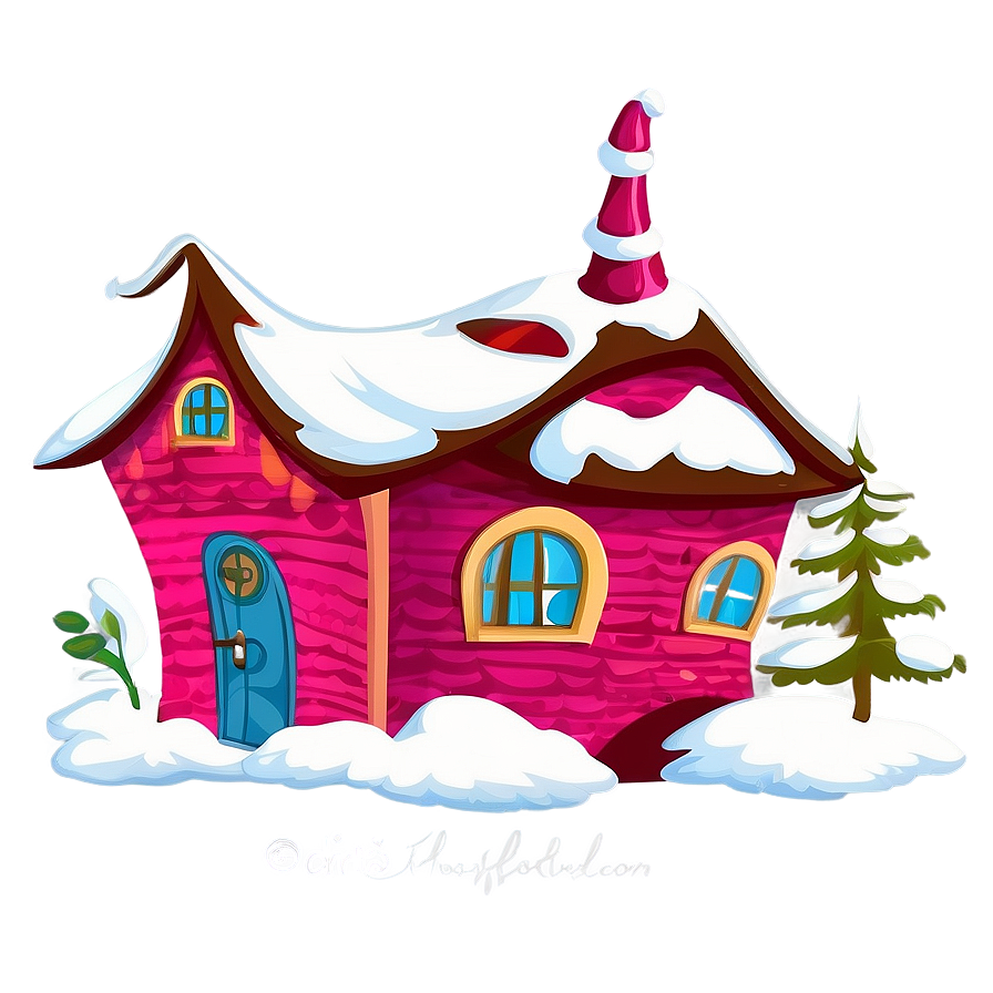 Whoville Houses Clipart Png 06202024 PNG