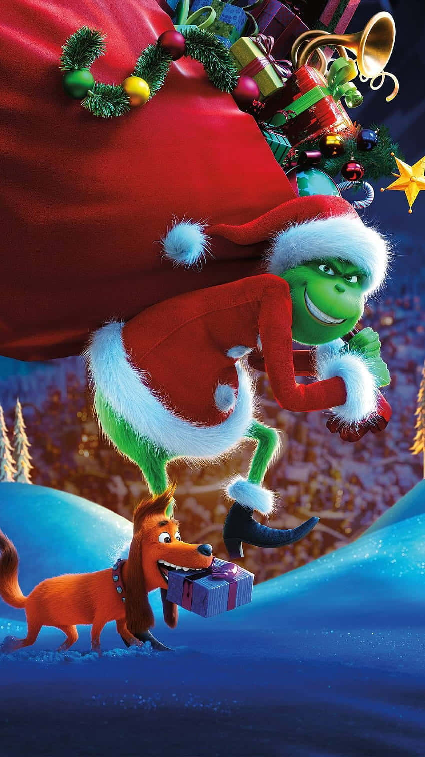 The Grinch Christmas Movie Wallpaper Wallpaper