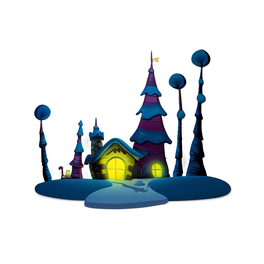 Whoville Illustration Png Tci62 PNG