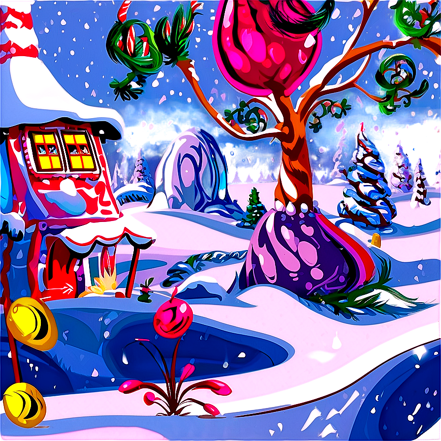 Whoville Winter Wonderland Png Xqc95 PNG