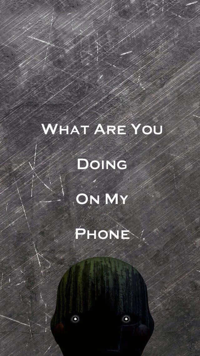 Checking the time, or checking the phone? Wallpaper