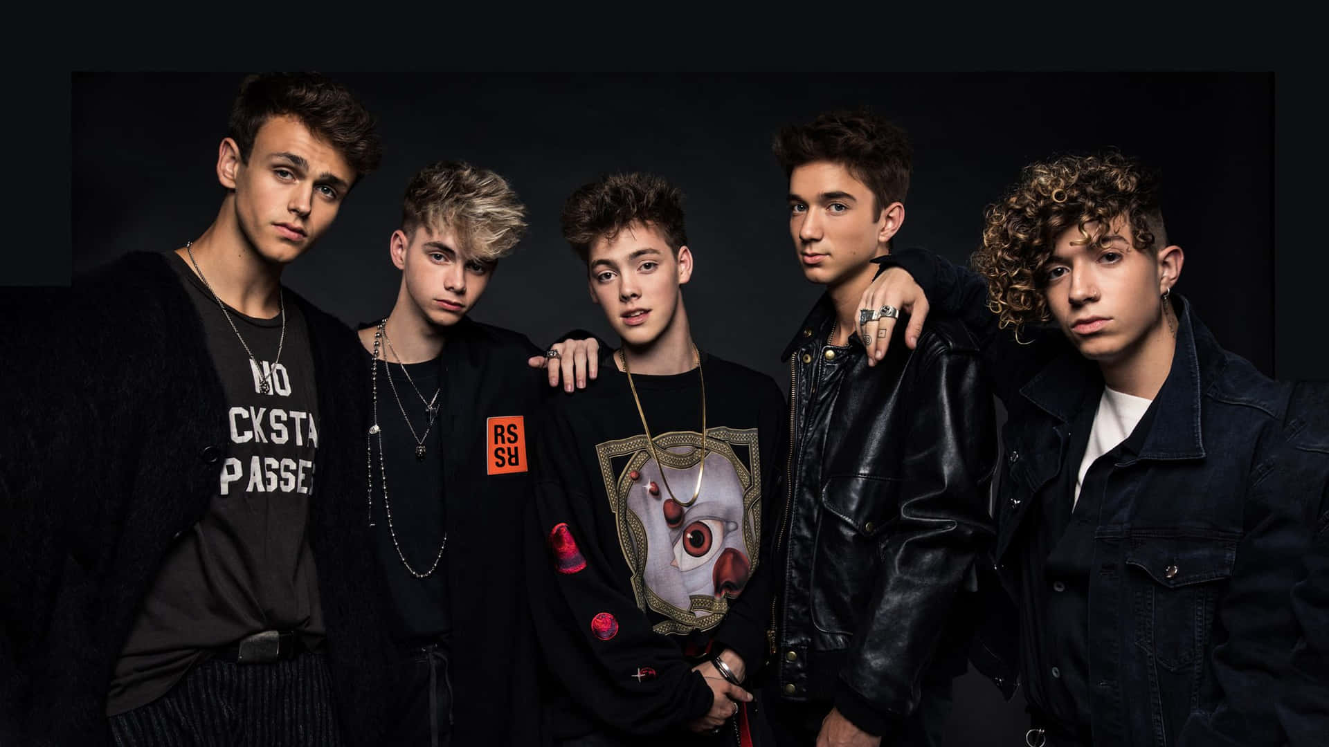 The 5 members of Why Don’t We band Wallpaper