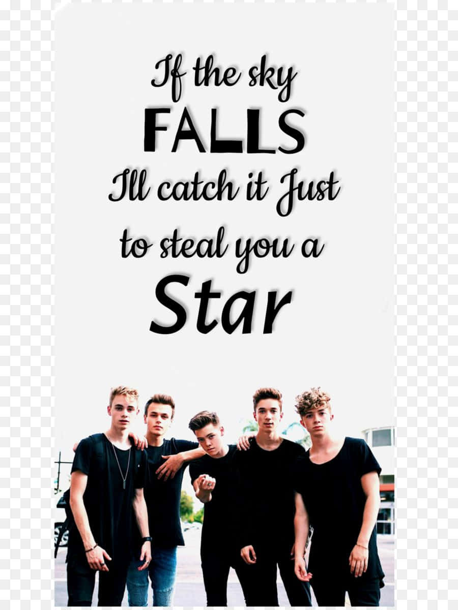 American Boy Band Why Don't We Cheesy Quote Wallpaper