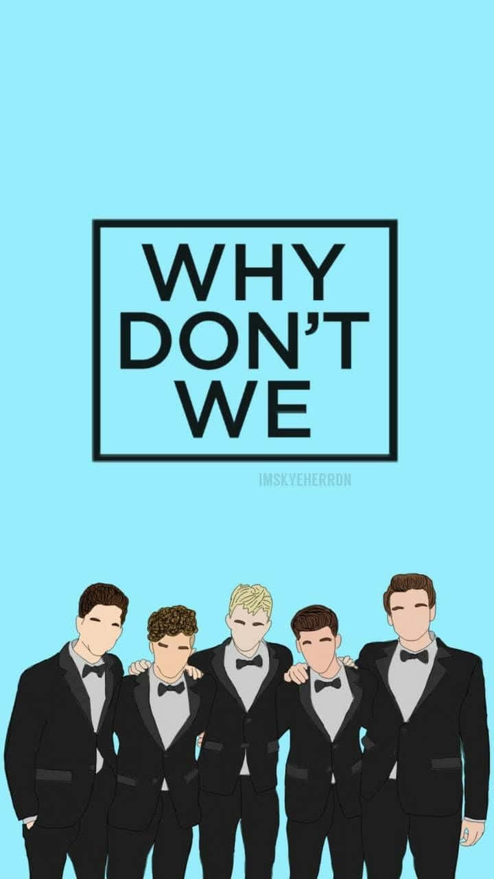 Why Don't We Art Wearing Tuxedos Wallpaper