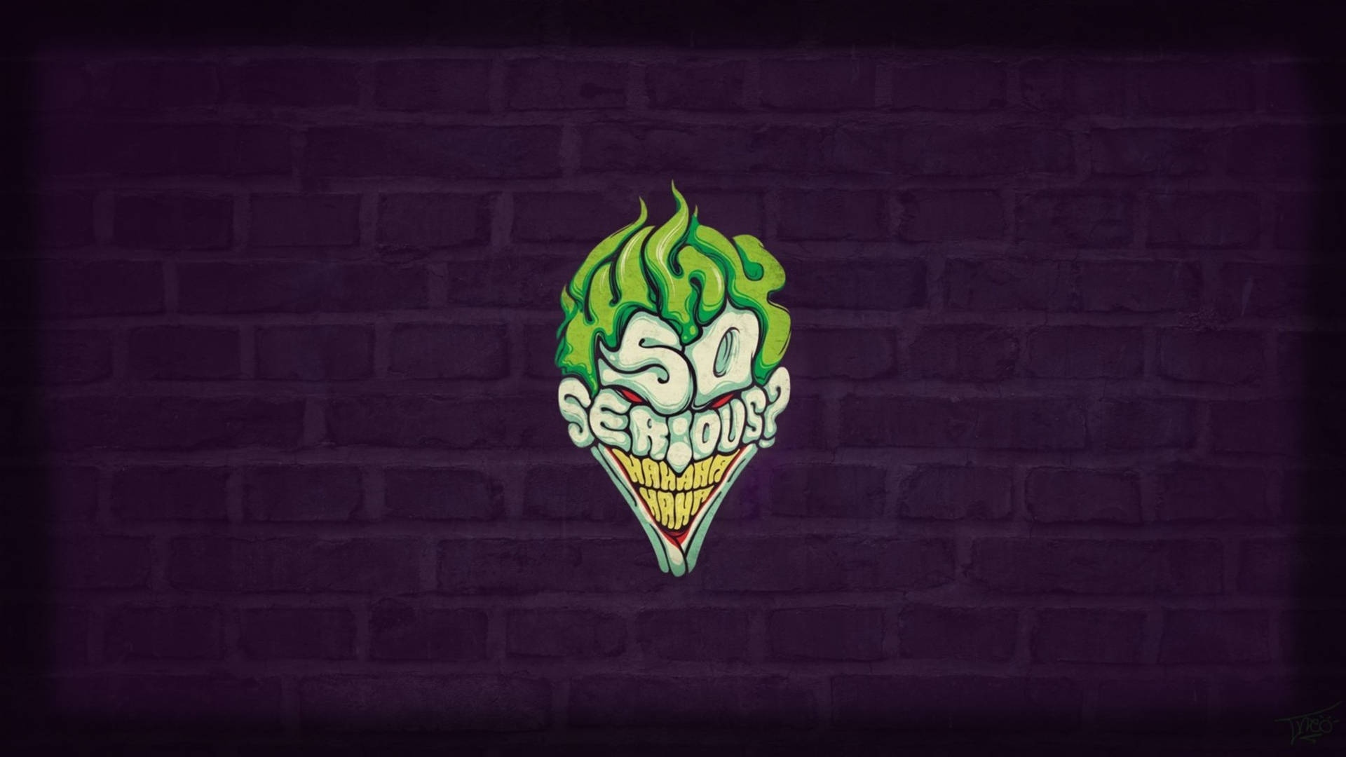 Why So Serious Joker Wallpaper