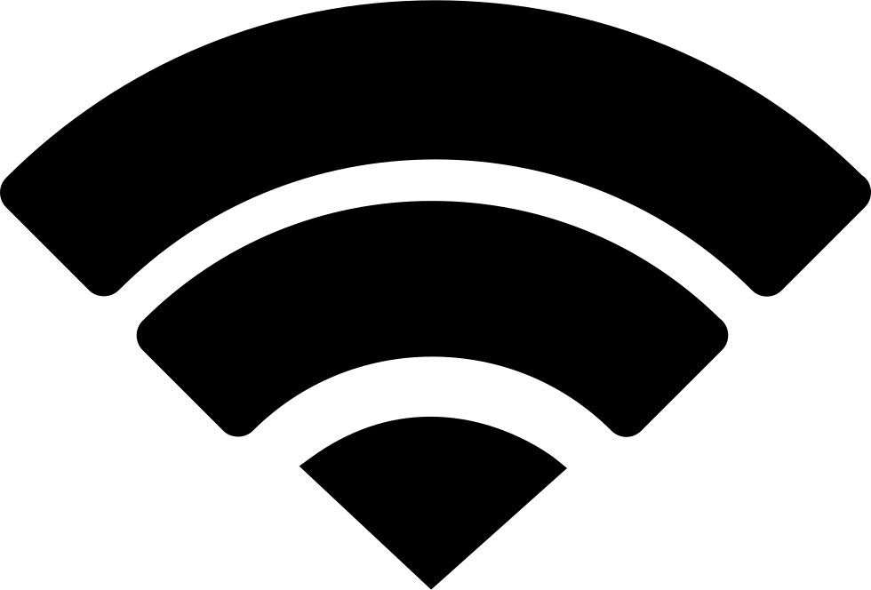 Wi Fi Signal Icon Black PNG