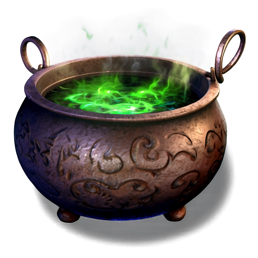 Wiccan Cauldron Png 05242024 PNG