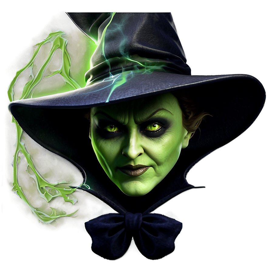 Download Wicked Witch Illustration Png 06242024 | Wallpapers.com