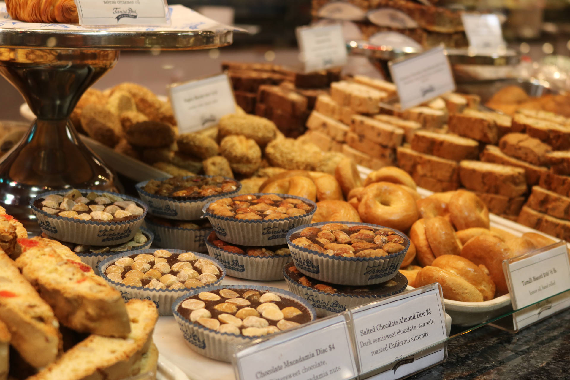 Wide Array Of Pastries Wallpaper