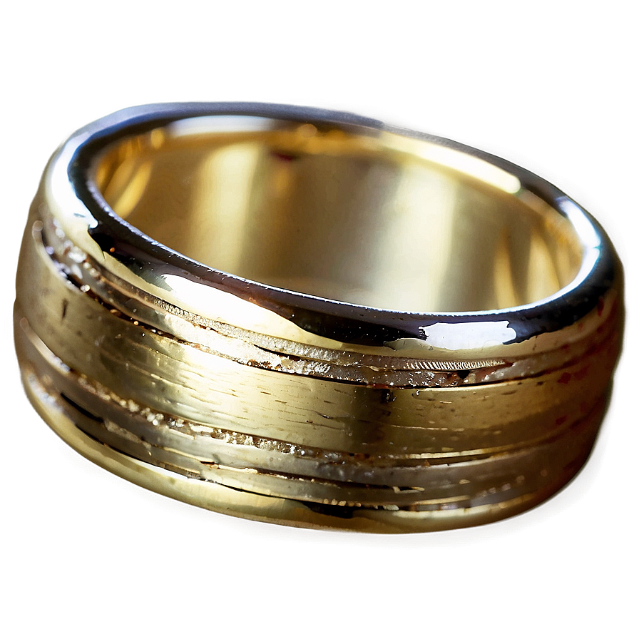 Wide Band Silver Rings Png 30 PNG