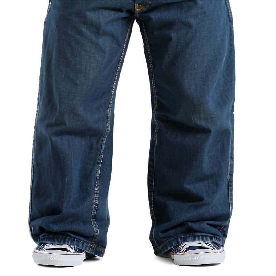 Wide Leg Blue Jeans Png Rgj PNG